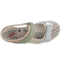 Load image into Gallery viewer, Rieker Pastel Colour Block Sandals 68866-94
