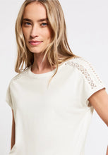 Load image into Gallery viewer, Street One Off White Top 323312
