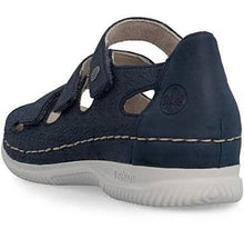 Load image into Gallery viewer, Rieker Navy Sandal V7451-14
