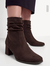 Load image into Gallery viewer, Tamaris brown suede boots 8-85301 304
