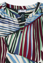 Load image into Gallery viewer, Cecil seersucker blouse 346626
