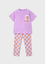 Load image into Gallery viewer, Mayoral lilac leggings set 3727
