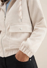 Load image into Gallery viewer, Cecil Cream Cord Jacket 212798
