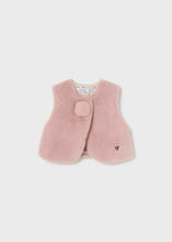 Load image into Gallery viewer, Mayoral Baby Girl’s Fur Gilet 2327
