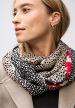 Load image into Gallery viewer, Street one printed loop scarf 572943
