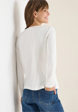Load image into Gallery viewer, Cecil Basic shirt with ruching detail 324253
