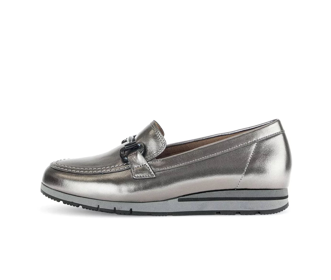 Gabor Wedge Loafer- Metallic  52.412.90