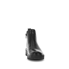 Load image into Gallery viewer, Gabor Black Leather Ankle Boot 72.061.57
