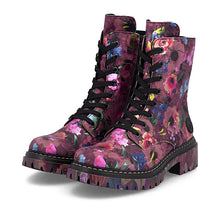 Load image into Gallery viewer, Rieker Ladies Multicolour Print Boots 72627-92

