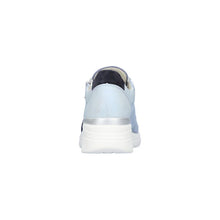 Load image into Gallery viewer, Waldlaufer Ladies Blue Wedge Trainer 927H02
