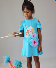 Load image into Gallery viewer, Mayoral Turquoise Dress With Bag 3941/11
