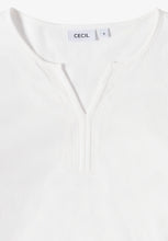 Load image into Gallery viewer, Cecil White Long Sleeve Tunic 323893
