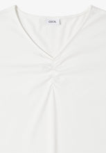 Load image into Gallery viewer, Cecil Basic shirt with ruching detail 324253

