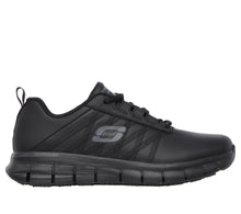 Load image into Gallery viewer, Sketchers Work Relaxed Fit: Sure Track - Erath SR 76576EC/BLK
