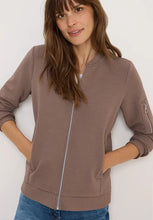 Load image into Gallery viewer, Cecil Taupe Zipped Jacket 324034
