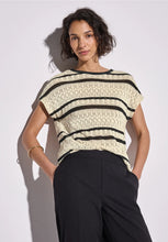 Load image into Gallery viewer, Street One Striped  Top 323158

