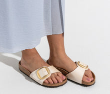 Load image into Gallery viewer, Birkenstocks Madrid Big Buckle in Pearl White 1015279
