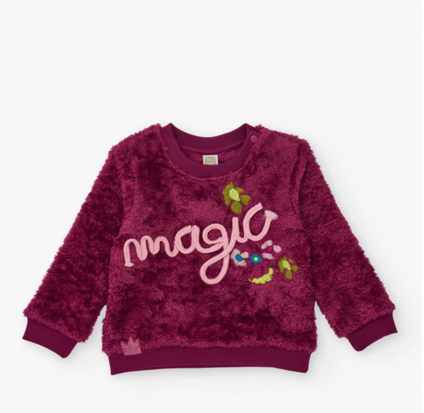 Tuc Tuc Burgundy Fleece Sweatshirt 11399390