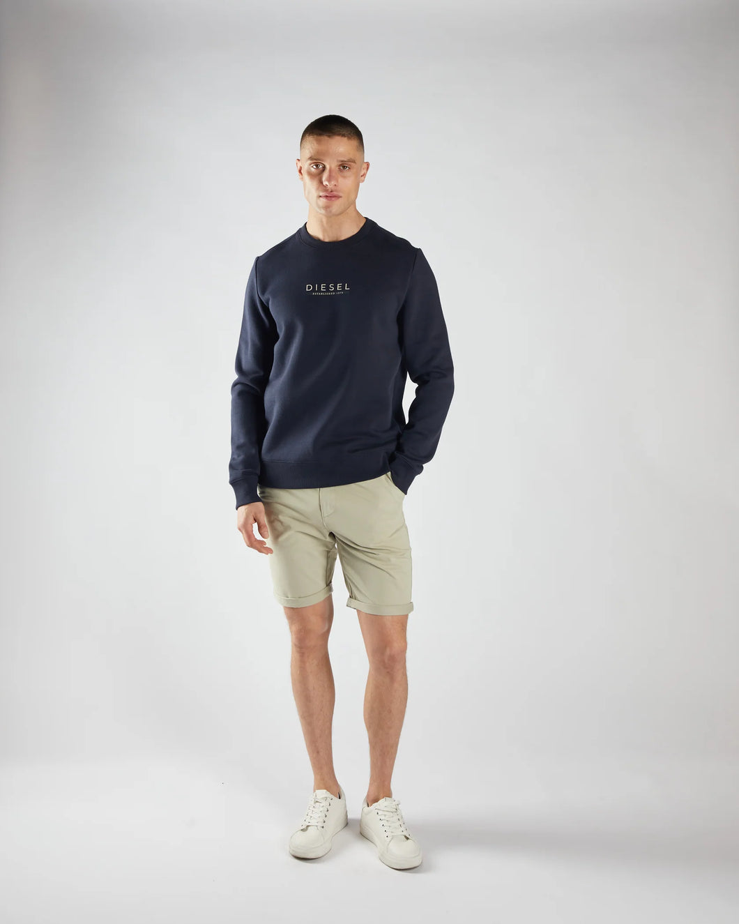 Diesel Navy Sweatshirt E25135MO