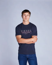 Load image into Gallery viewer, Diesel Duncan Tee Salute Navy T-shirt T25556MO

