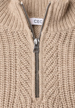Load image into Gallery viewer, Cecil Cream Chunky Sweater 304167

