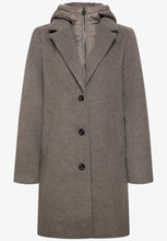 Load image into Gallery viewer, Street one coat with hoodie insert 202256
