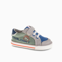 Load image into Gallery viewer, Pablosky Green Canvas Shoe 980220
