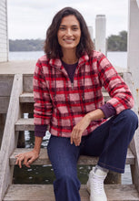 Load image into Gallery viewer, Cecil Check Teddy Sweater 325898
