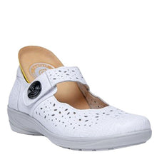Load image into Gallery viewer, G Comfort White Wedge Shoe P-9528WBL
