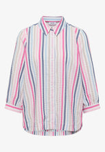 Load image into Gallery viewer, Cecil Multicolour Striped Shirt 346419
