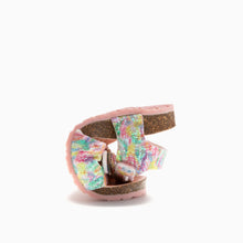 Load image into Gallery viewer, Pablosky girls pink glitter sandals 439551
