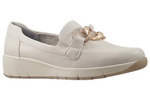 Load image into Gallery viewer, Jana Womens Beige Loafers 8-24669-44
