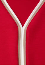 Load image into Gallery viewer, Street One 3/4-Sleeve top with contrast detail 324793
