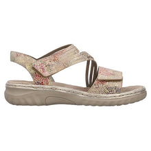 Load image into Gallery viewer, Rieker Multicolour Sandal 60464-90
