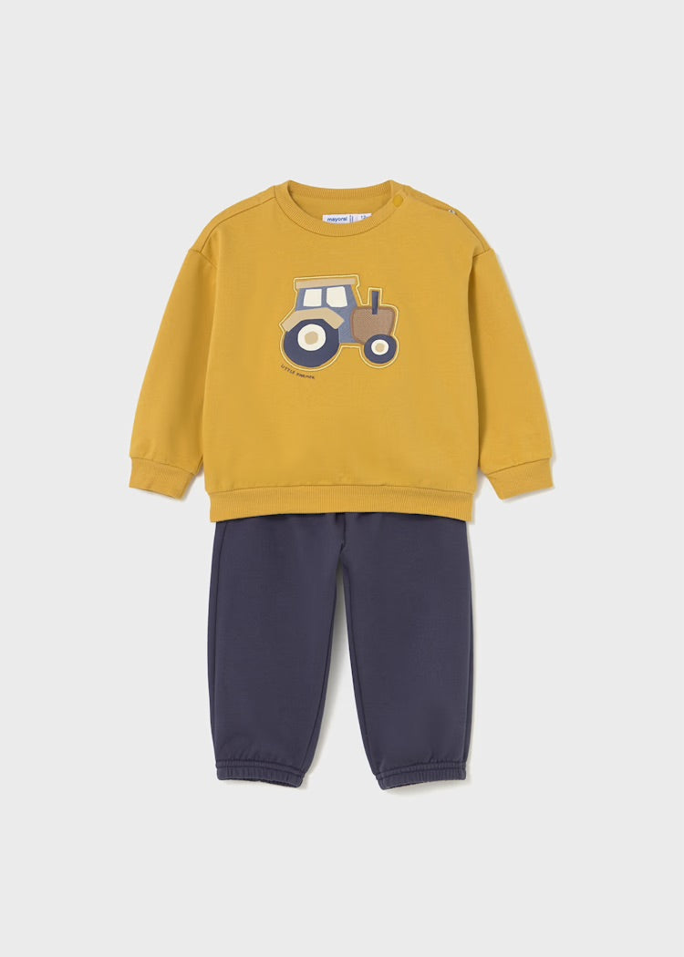Mayoral Baby Boys Two Piece Set 2838 Colour-mustard
