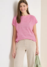 Load image into Gallery viewer, Cecil Pink Striped Shirt 324817/27492
