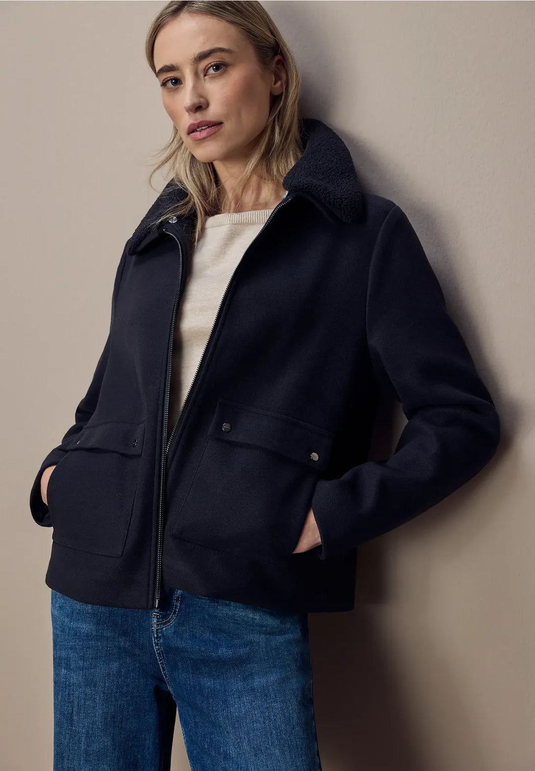 Street One Shirt Black Jacket 212712