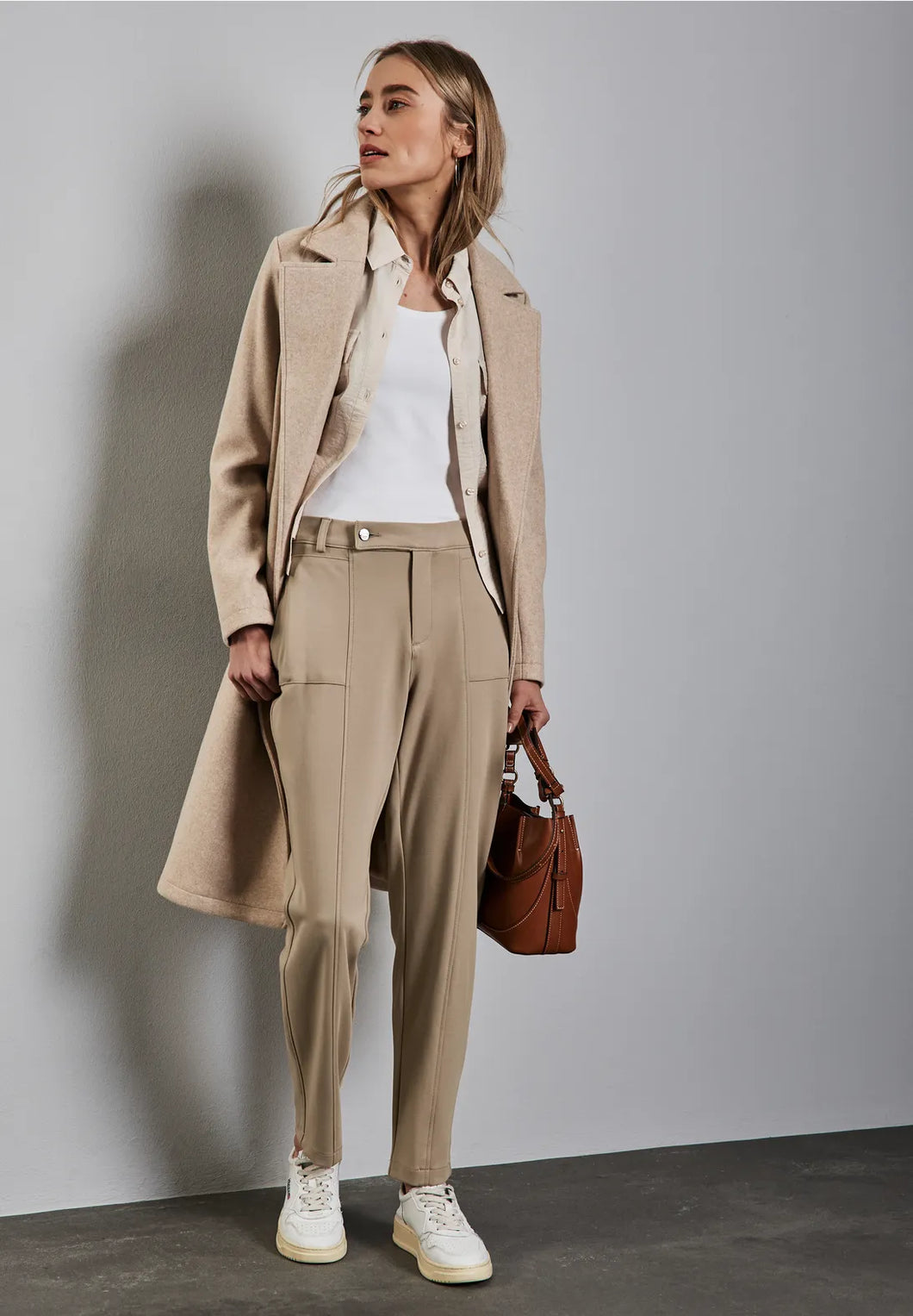 Street one tapered leg trousers 378783