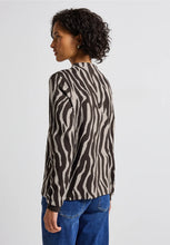Load image into Gallery viewer, Street One Turtle Neck Print Top 324010 Colour-26866
