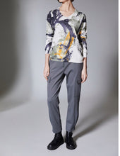 Load image into Gallery viewer, Peruzzi Paint Swirl Knit  Khaki W25610
