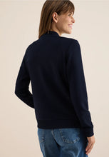 Load image into Gallery viewer, Cecil Navy ZipJacket 324034
