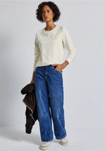 Load image into Gallery viewer, Street One Corduroy Print Top 324044 Colour- 26351

