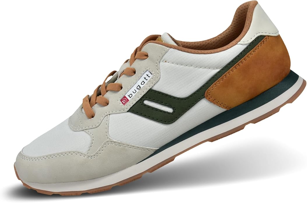 Bugatti Offwhite Trainer 321-ASH01-5500