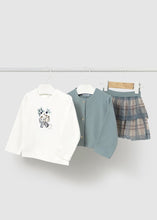 Load image into Gallery viewer, Mayoral baby Girls 3 piece skirt set 2922 (aqua blue)
