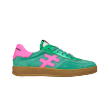 Load image into Gallery viewer, Another Trend Green/Pink Trainer A0321162
