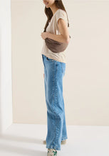 Load image into Gallery viewer, Cecil V Neck Beige Top 325027
