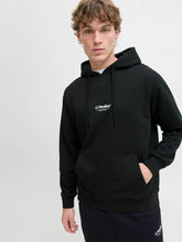Load image into Gallery viewer, Jack &amp; Jones Black Hoodie 12278789
