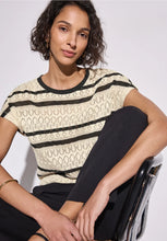 Load image into Gallery viewer, Street One Striped  Top 323158
