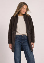 Load image into Gallery viewer, Street One Brown Teddy Coat 202255
