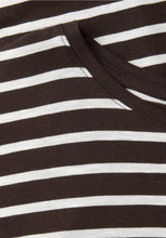 Load image into Gallery viewer, Street One Brown Dropped Shoulder Shirt 324680/27276
